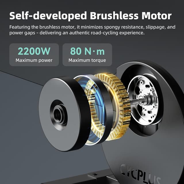 Detalle de CYCPLUS R200 trainer smart 2200W