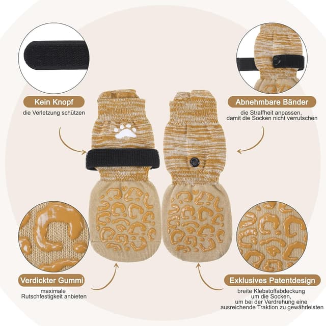 Thumbnail 1 de EXPAWLORER Hundesocken XL Antirutsch