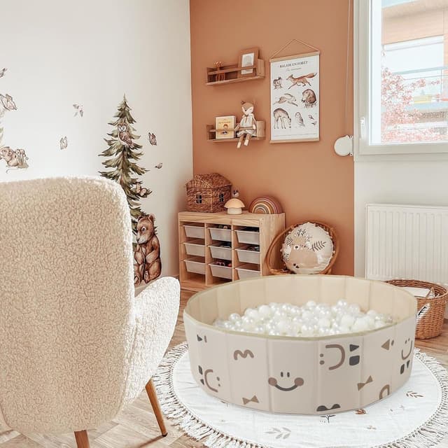 Detalle de GOGOSO Ball Pit Balls for Toddlers & Kids (BPA-Free, BPA-Free Soft Plastic) — 2.15-inch pastel play balls