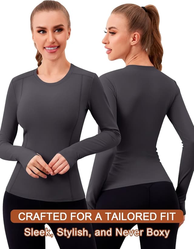 Detalle 2 de IECCP Women Thermal Long Sleeve Base Layer 1️⃣