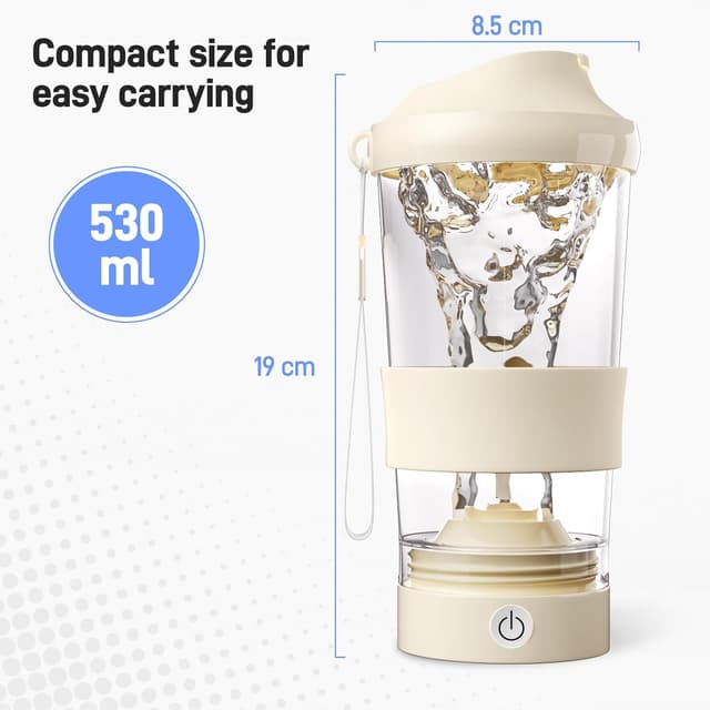 Detalle 2 de NAPASA 18oz Electric Protein Shaker