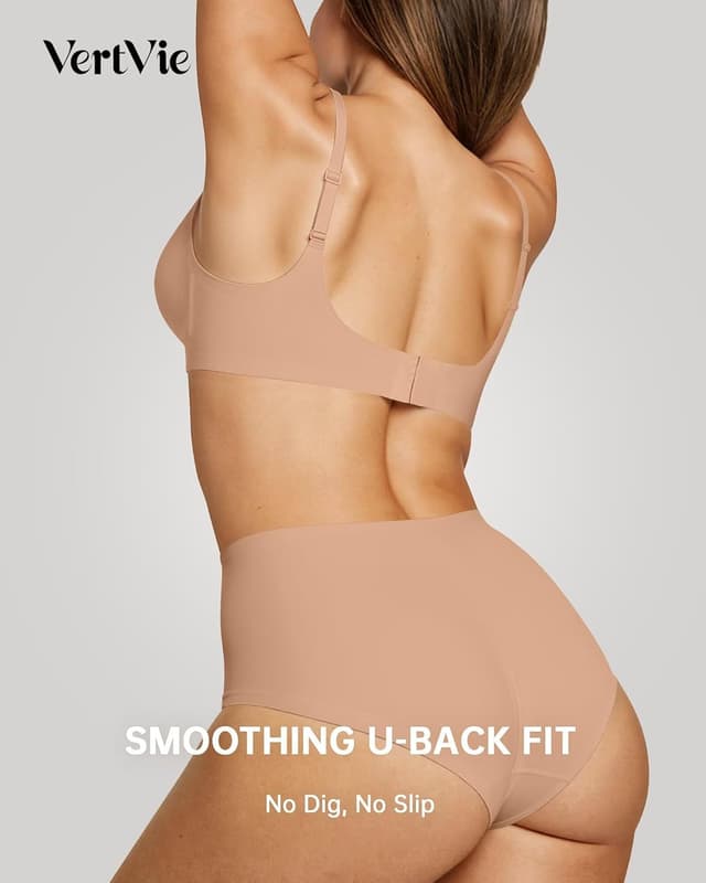 Detalle de Vertvie Womens Seamless Jelly Bra with Gel Support