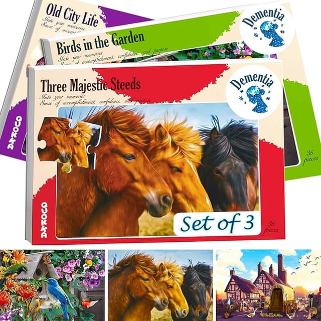 Detalle de Quokka Rompecabezas para Personas Mayores con Alzheimer 🧠