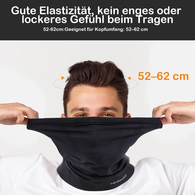 Detalle 2 de GXCROR Halbe Sturmhaube 24 × 32,5 cm atmungsaktiv