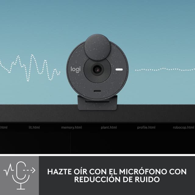 Detalle de Logitech Brio 300 Webcam FullHD