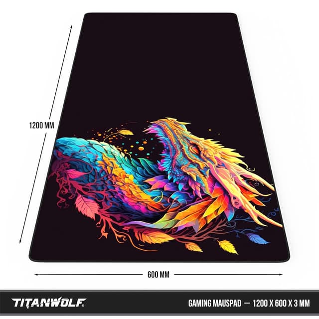 Thumbnail 1 de Titanwolf XXXL Mauspad 1200x600mm
