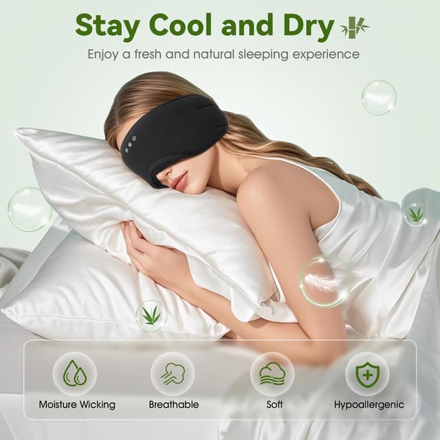 Detalle 2 de MUSICOZY Sleep Mask Headphones 16h