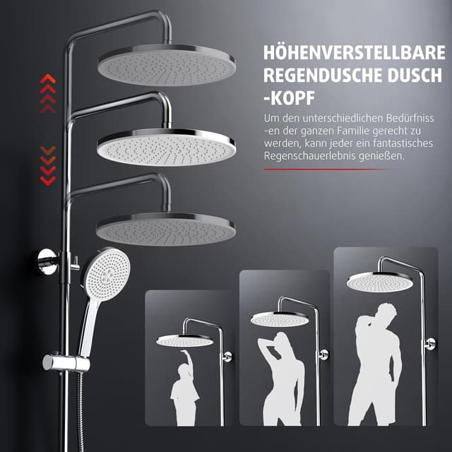 Thumbnail 5 de Rainsworth Regenduschensystem Thermostat Chrom