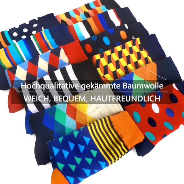 Detalle 2 de WeciBor Herren-Socken im 12er Set 43-46