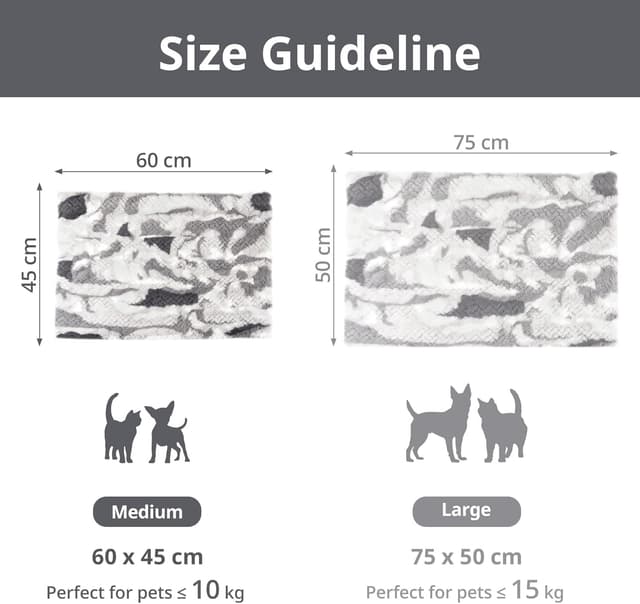 Thumbnail 5 de Petace Self-heating Cat Bed 60x45 cm