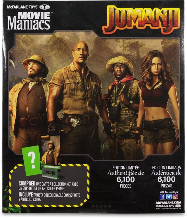 Thumbnail 8 de McFarlane Toys Profesor Sheldon Oberon Jumanji 6" 🧙