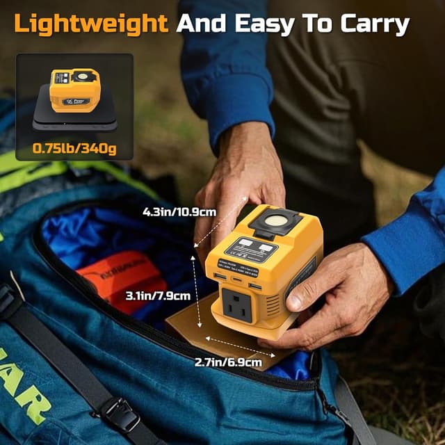 Thumbnail 4 de Dewalt 20V 220W Power Inverter
