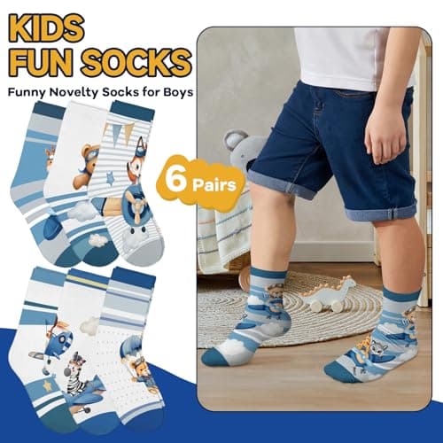 Detalle 2 de hometrixx calcetines infantiles 6 pares