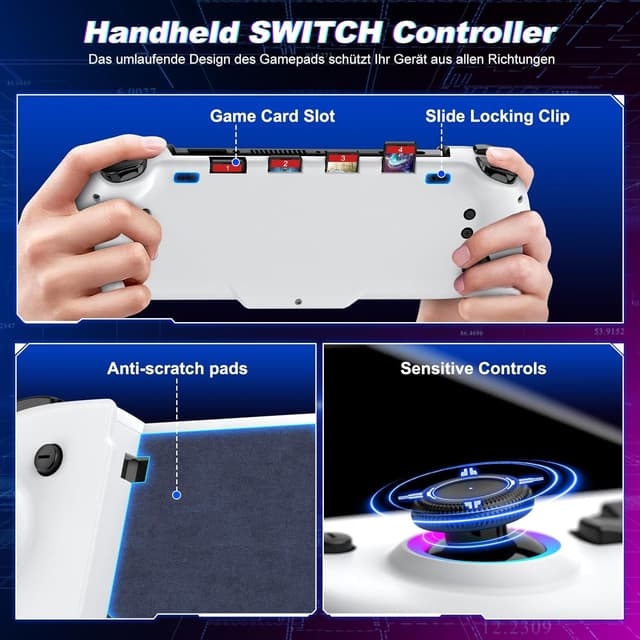 Thumbnail 4 de Elegamefy Switch Controller 1000 mAh