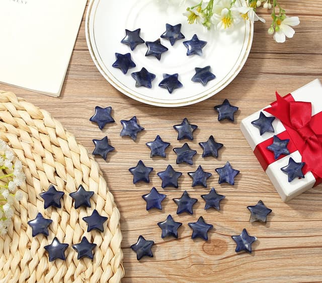 Thumbnail 3 de XIANNVXI Blue Sodalite Stars Set