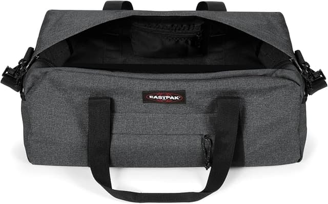 Detalle 2 de Eastpak Stand+ Bolsa de Viaje 34L, Gris Denim