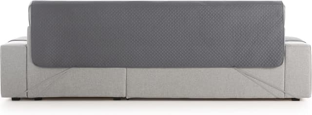Thumbnail 4 de textil-home Funda Chaise Adele 200 cm Gris