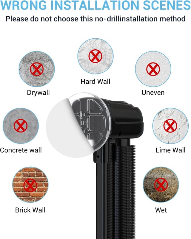 Thumbnail 3 de Nalezuns Versenkbares Baby Gates Ersatzteile 2 Stück