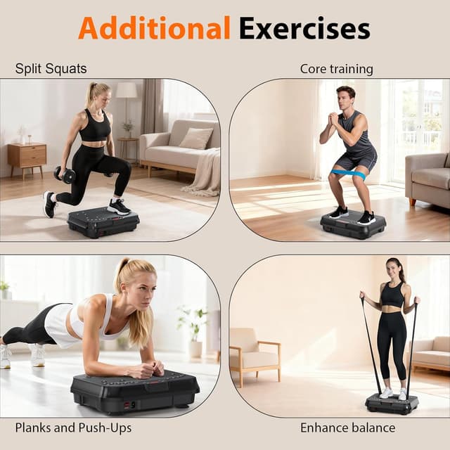 Detalle de DKDNSJ Vibration Plate 400 Lbs Capacity ๐