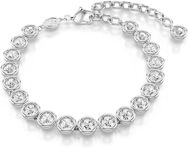 Imagen de Swarovski Imber Tennis pulsera talla redonda blanca en OfertitasTOP
