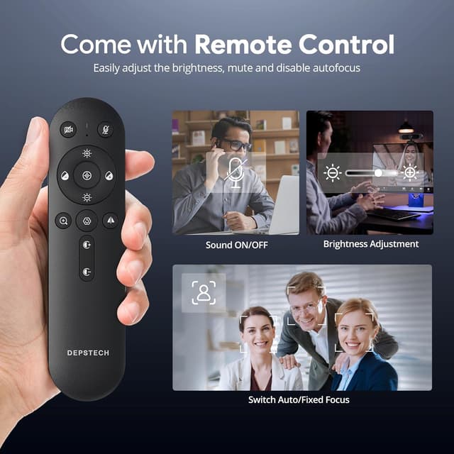 Thumbnail 4 de DEPSTECH 4K Webcam 1/2.55" Sony sensor