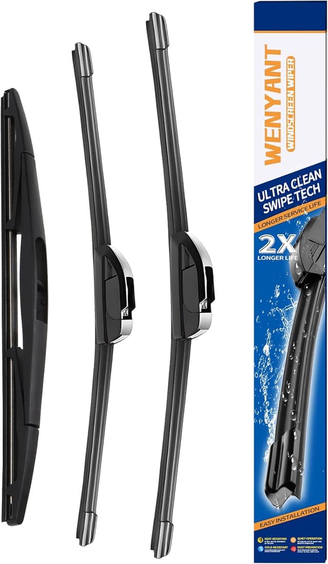 Detalle de Wenyant Windshield Wipers 26"/22"/16" Set