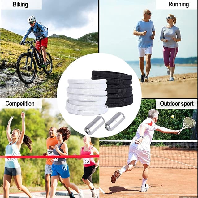 Thumbnail 5 de VICT POPU Elastic Laces Flat No Tie