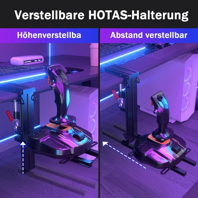 Thumbnail 5 de DIWANGUS Hotas Tischhalterung Thrustmaster