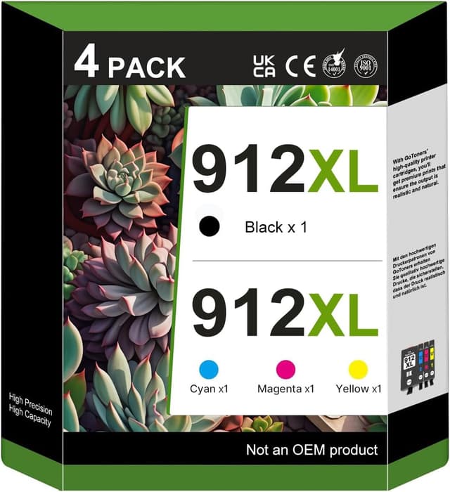 Detalle de GoToners 912XL Multipack 4er-Pack