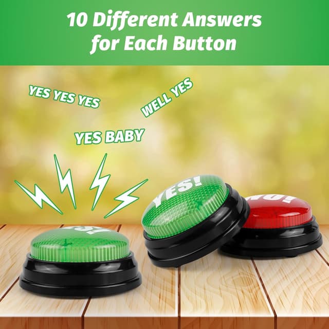 Thumbnail 1 de Bean Lieve Sí No Botón con Luz y Sonido