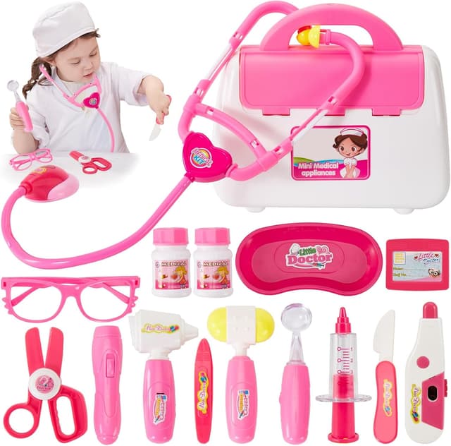 Thumbnail 6 de BUYGER 16 Pcs Kids Doctor Set