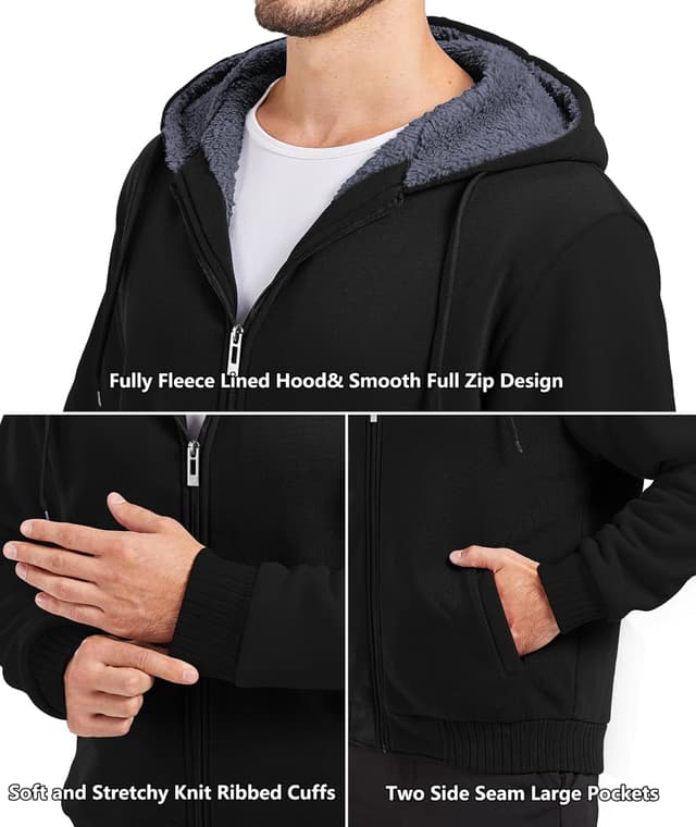 Thumbnail 4 de GEEK LIGHTING Men’s Fleece-Lined Hoodie