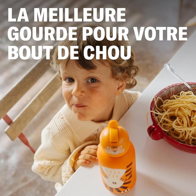 Thumbnail 1 de waterdrop Gourde Enfant Inox 400ml đ„€