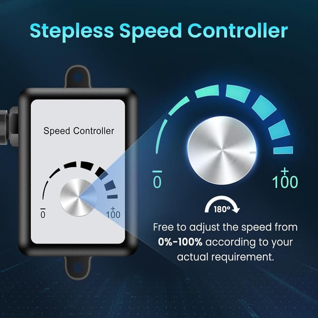 Thumbnail 3 de HG Power Ventilateur 125 mm réglable