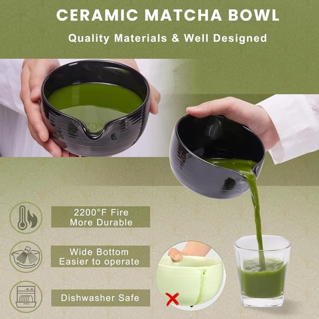 Thumbnail 2 de RANERANE Matcha Whisk Set 500mL 🍵