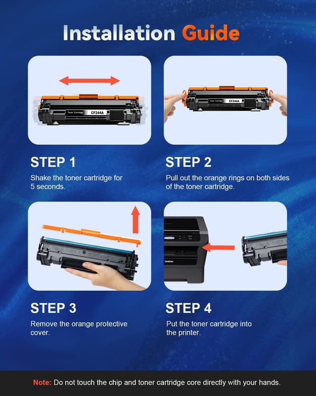 Thumbnail 5 de Skydo 44A CF244A Cartucce toner 1000 pagine