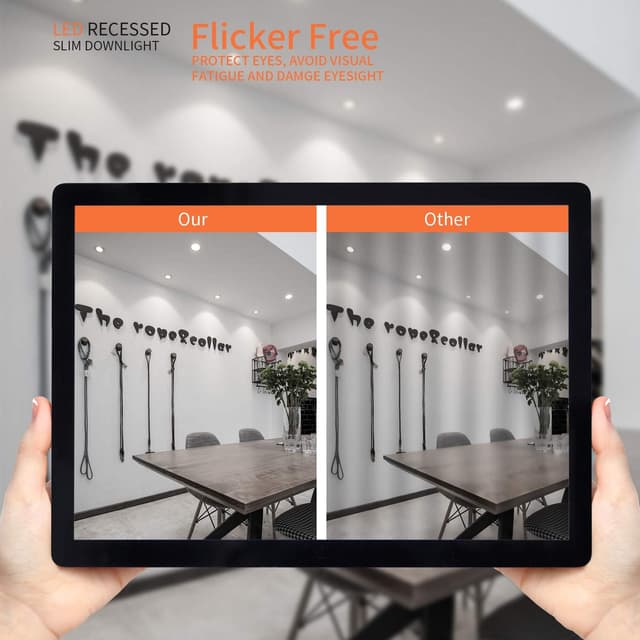 Thumbnail 5 de VTERLY Focos LED 3 Pack 7W Empotrables