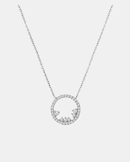 Detalle de Djula Colgante Fairytale de oro y diamantes