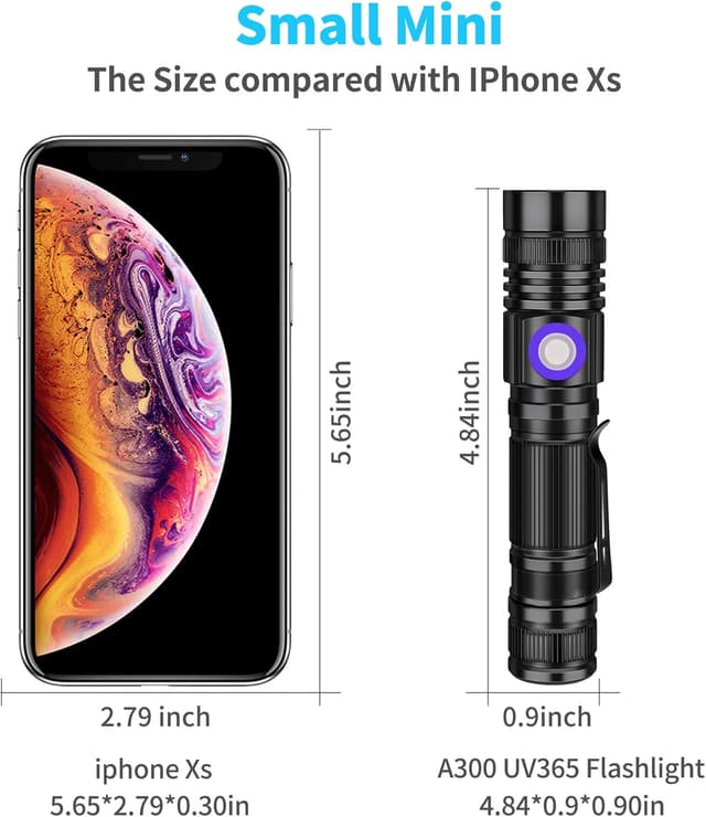 Thumbnail 6 de DARKBEAM UV Light Torch 395nm 2 Pack