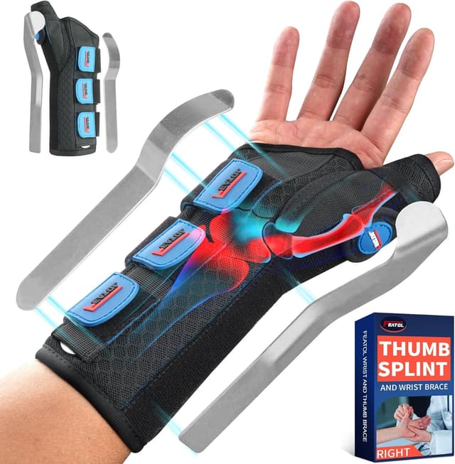 Detalle de FEATOL Carpal Tunnel Wrist Brace L/XL
