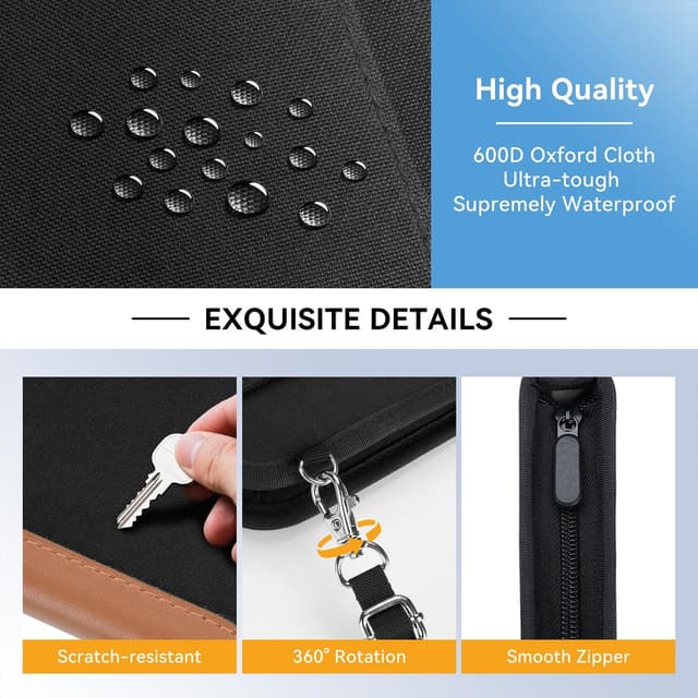 Thumbnail 5 de Looxmeer Passport Holder RFID travel wallet