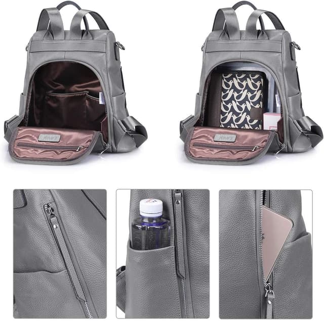 Detalle de S-ZONE Women’s Backpack – 13.2-inch satchel-style daypack for tablet carry