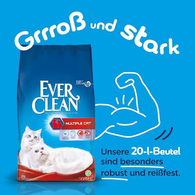 Thumbnail 6 de Ever Clean Klumpendes Katzenstreu 20 l 🐱