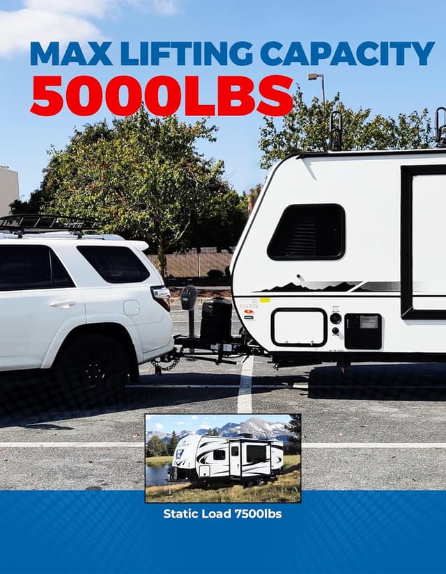 Thumbnail 1 de POLESTAR Electric Trailer Jack 5000 lbs 🚚