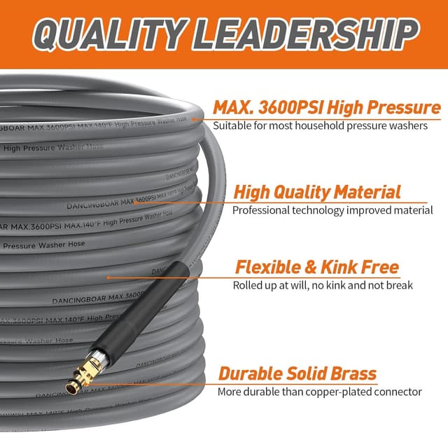 Thumbnail 2 de DANCINGBOAR Manguera de Repuesto para Karcher K2-K7 💦