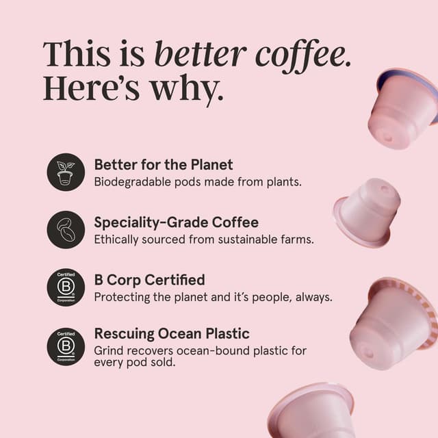 Thumbnail 6 de Grind Mocha Coffee Pods 60-pack, 100% Arabica