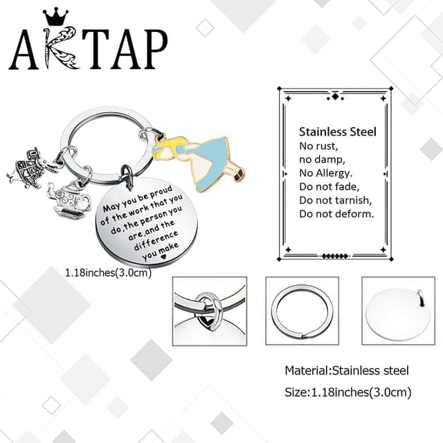 Thumbnail 5 de Fair Alicce Wonderlland Keychain