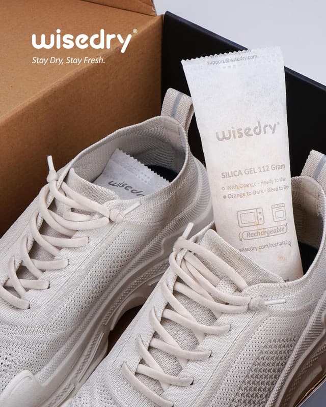 Detalle 2 de wisedry 112 g x4 Bolsas desecantes con indicador