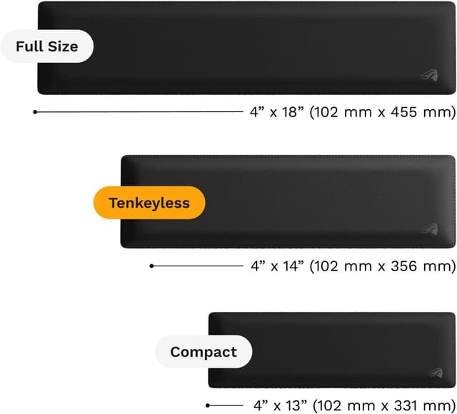 Detalle 2 de Glorious Gaming Padded Wrist Rest 360mm