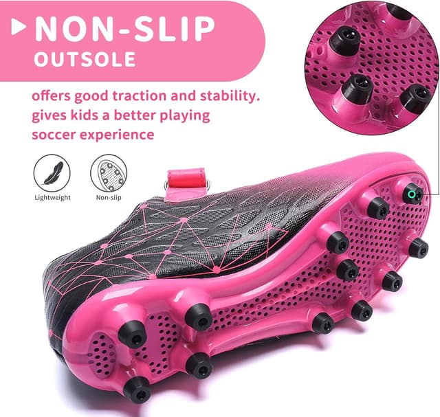 Thumbnail 4 de Kids Football Boots FG/AG with Velcro